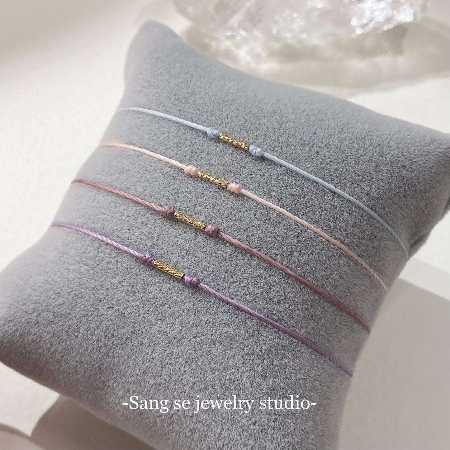 【迷你脆笛酥k金手繩】松室貴金屬