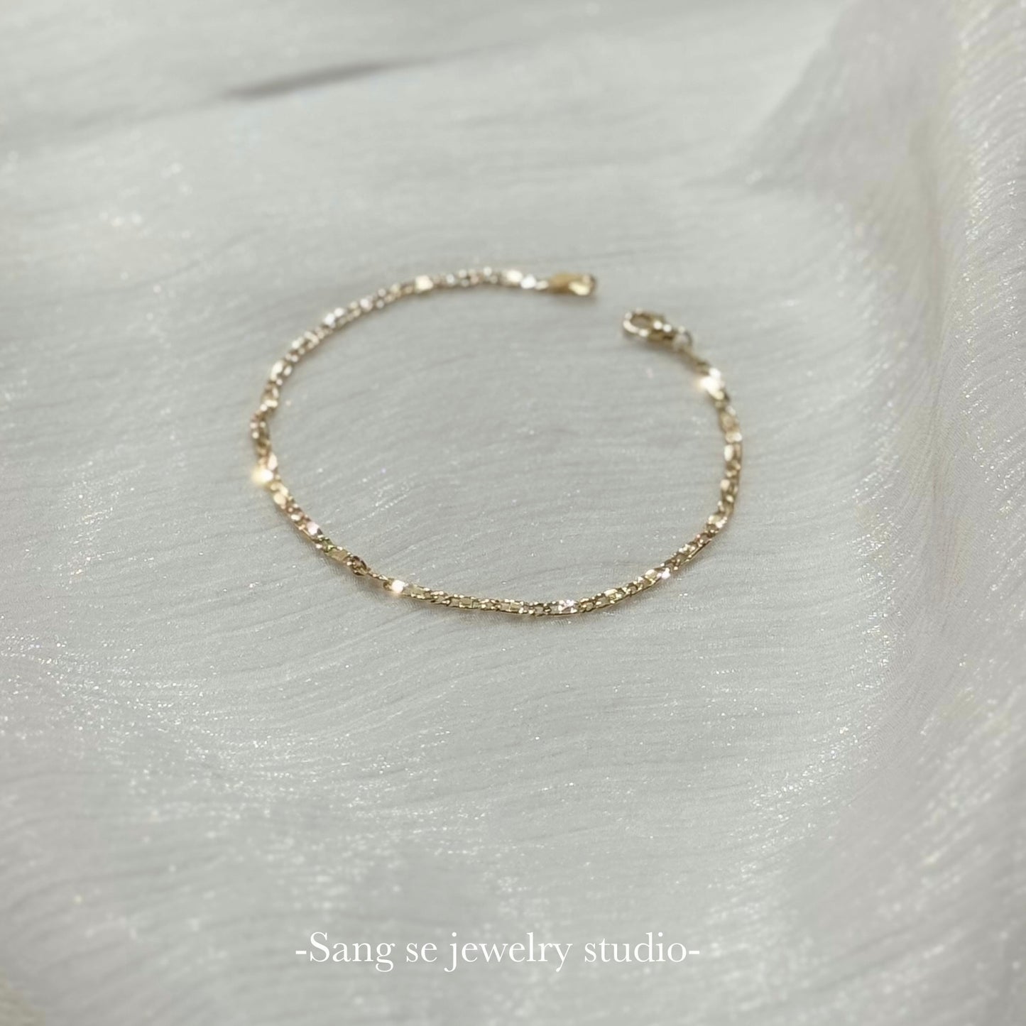 【𓊆復古小日字扁手鍊𓊇 ɢᴏᴏᴅ ᴅᴀʏs】松室貴金屬-珠寶設計工作室