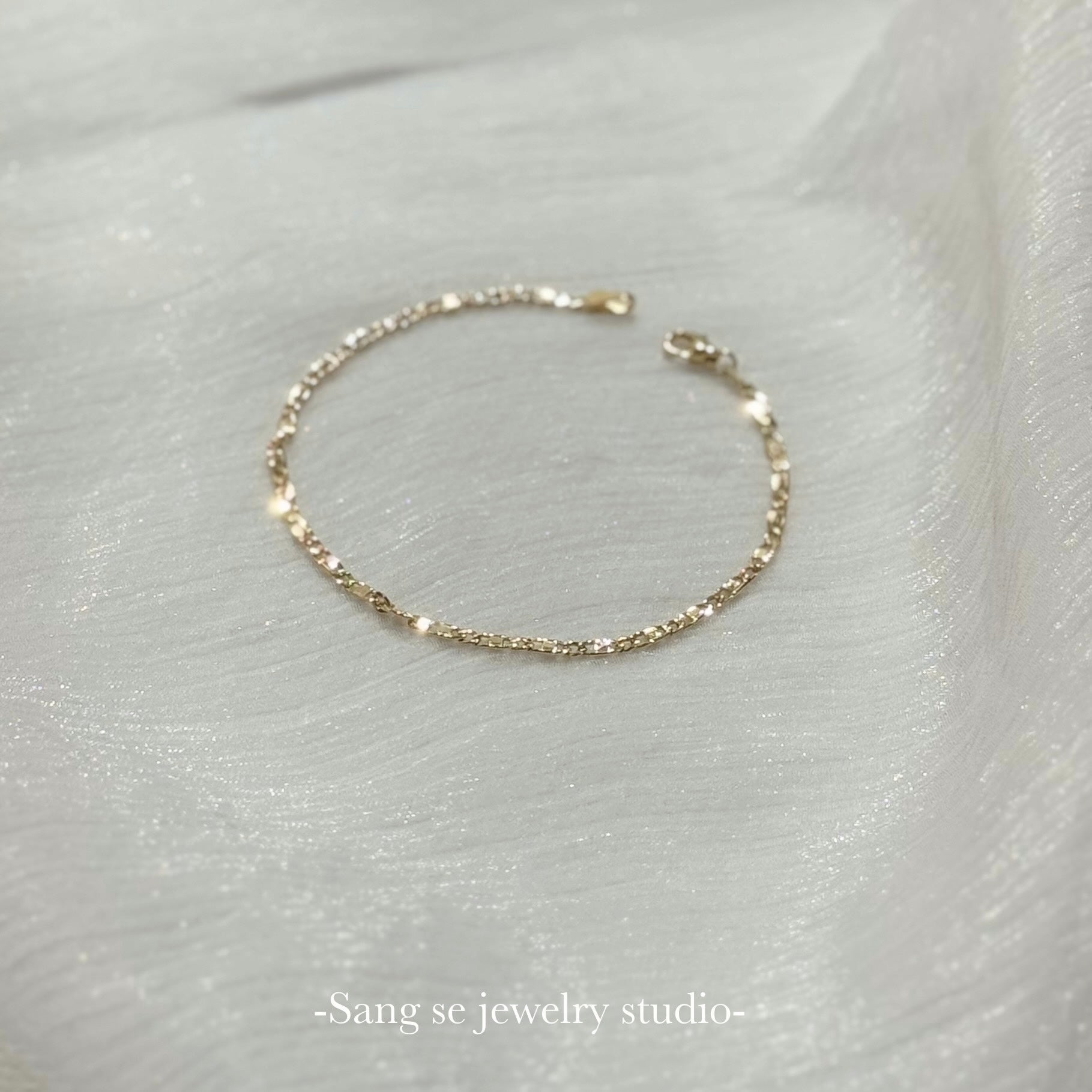 【𓊆復古小日字扁手鍊𓊇 ɢᴏᴏᴅ ᴅᴀʏs】松室貴金屬-珠寶設計工作室