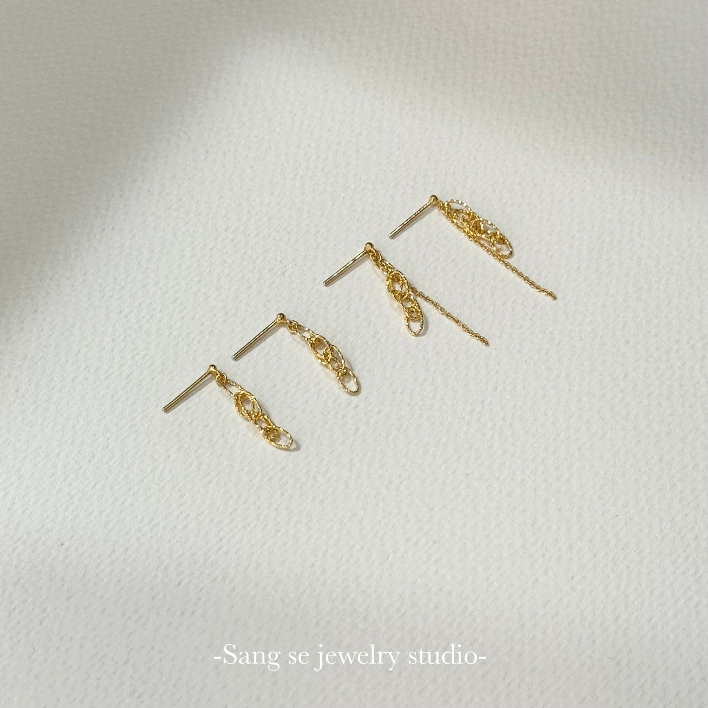 曙光女神ℰ𝑜𝓈-24k黃金耳飾-松室貴金屬