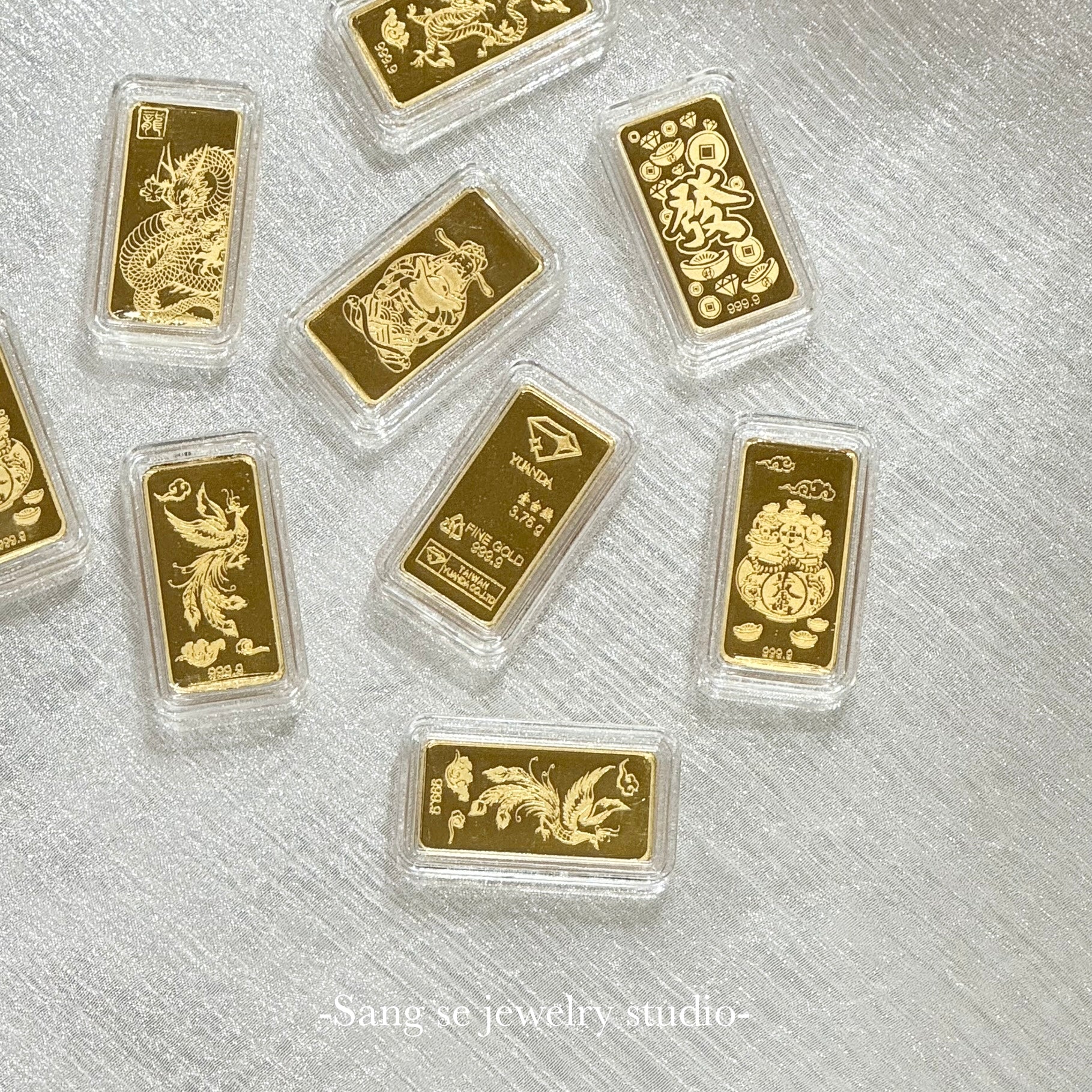 【黃金一台錢金塊  Fine Gold 3.75g】松室貴金屬-珠寶設計工作室