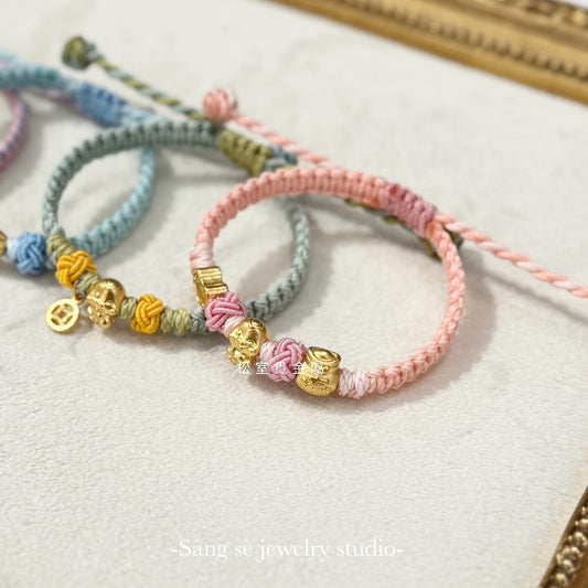 小蛇彌月 baby bracelet，寶寶手繩